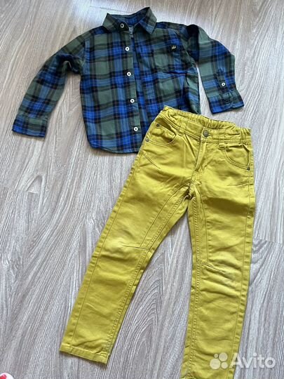 Джинсы+ рубашка