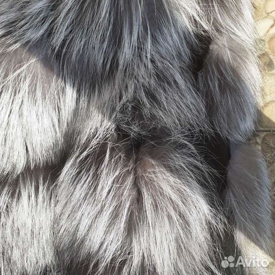 Жилетка из чернобурки