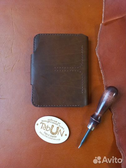 Портмоне мужской натуральная кожа ручная работа
