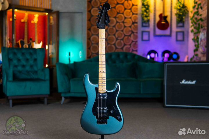 Squier Contemporary Stratocaster HH FR Gunmetal