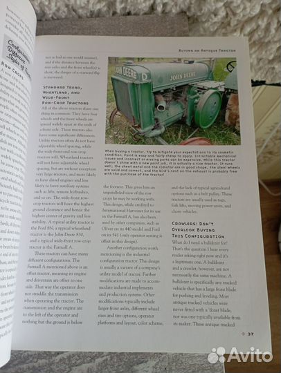 Книга по винтажным тракторам, 2009, США
