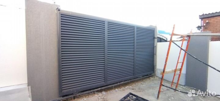 Заборы из жалюзи