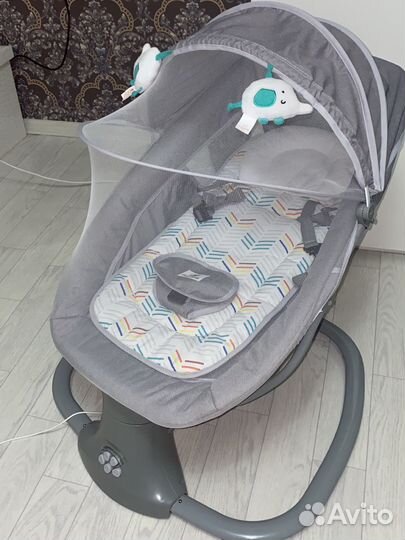 Детские электронные качели для новорожденных