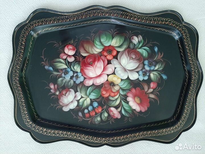 Подносы жостово СССР