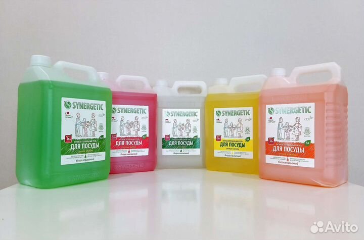 Бытовая химия Синергетик (слив лето)