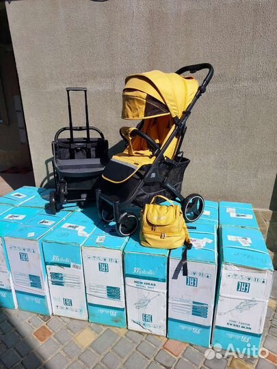 Коляска baballo 2023 (солнце в бокале)