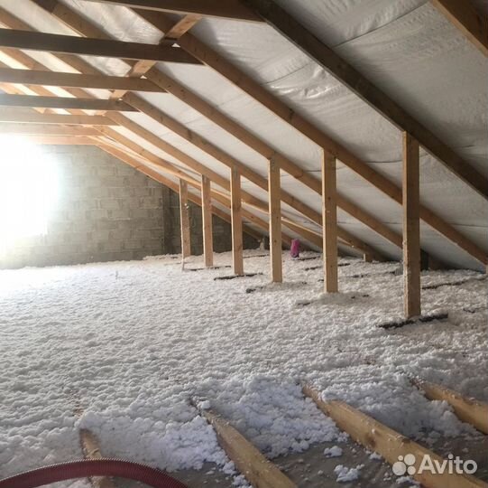 Теплоизоляция Эковата EcoFiber