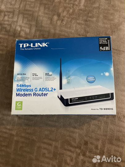 54Mbps Wireless G adsl2+ Modem Router