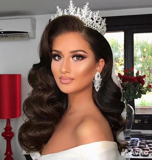 Макияж прически