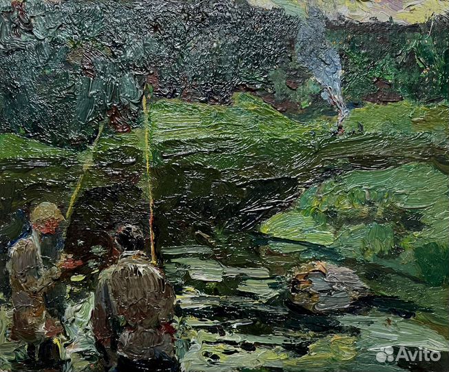 Этюды маслом СССР 70-годы