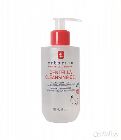 Erborian centella cleansing gel 180ml