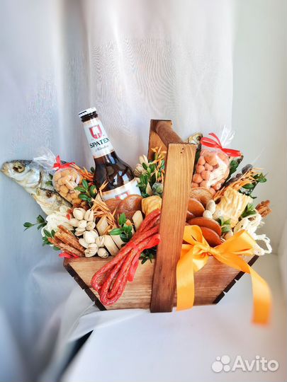 Мужской съедобный букет мясной