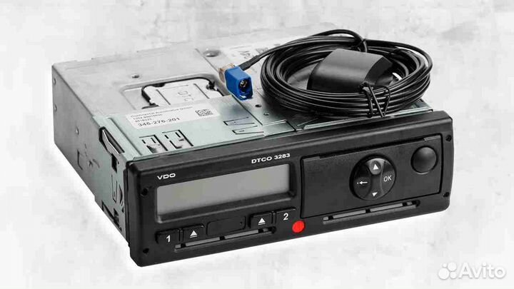 Тахограф вдо 3283 с чипом скзи (с гарантией)