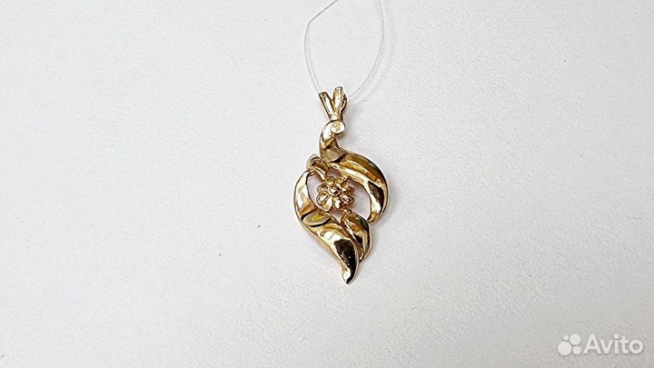 Подвеска золотая (вед)