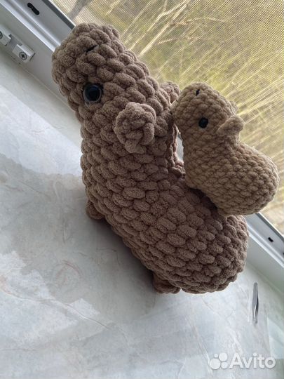 Вязаные игрушки Капибара