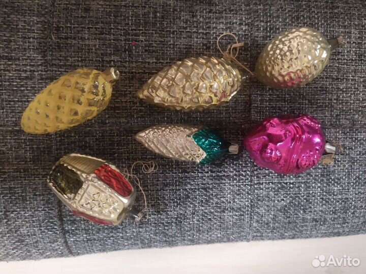 Елочные игрушки СССР
