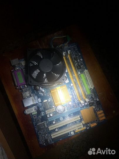 Комплект мать проц память