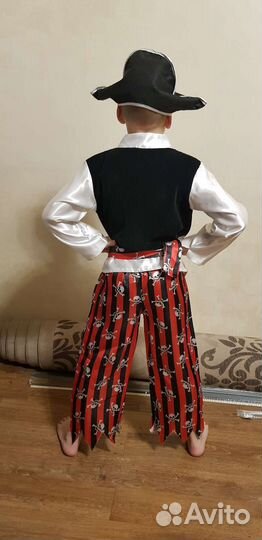 Костюм пирата для мальчика 128