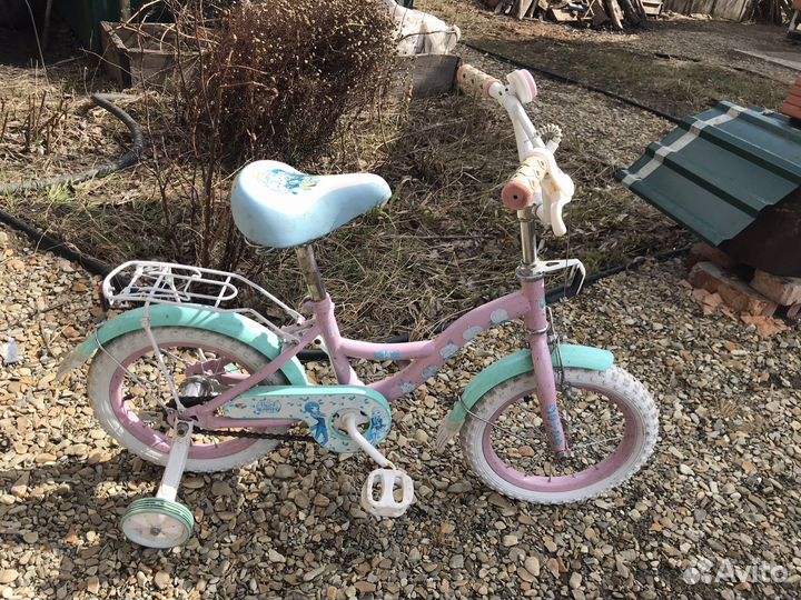 Детский четырехколесный велосипед б/у