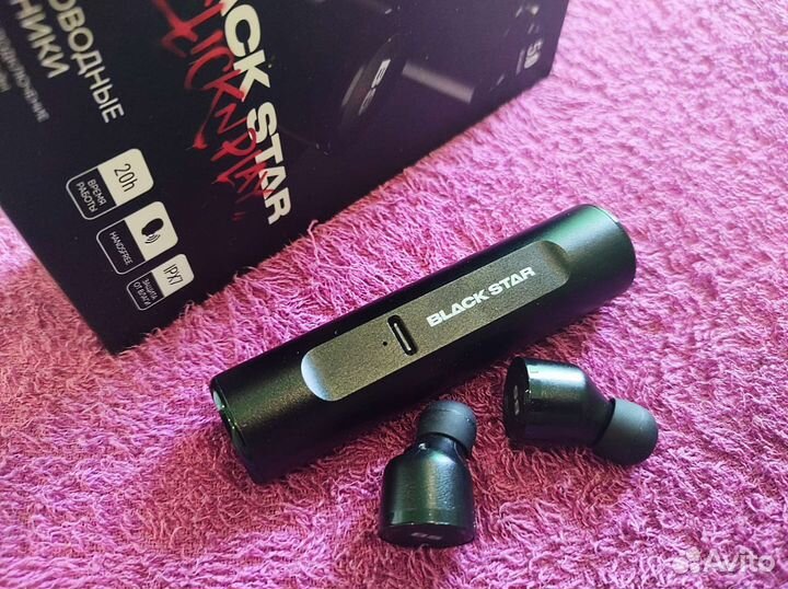 Новые Беспроводные наушники BlackStar TWS