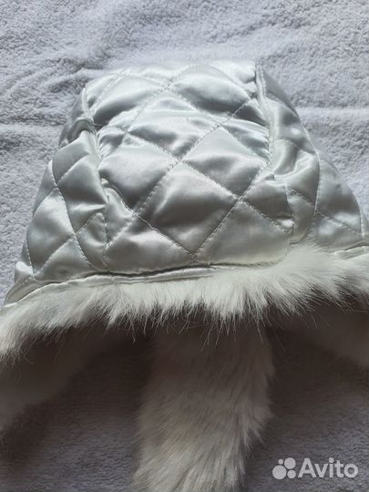 Шапка зимняя меховая на девочку