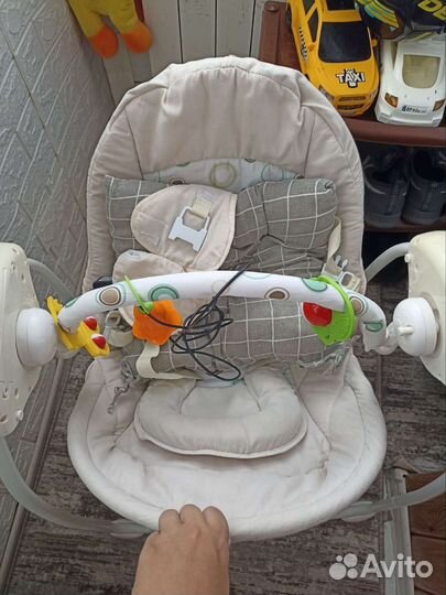 Детские электронные качели для новорожденных