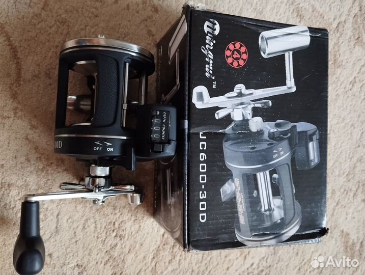 Мультипликаторная катушка со счетчиком