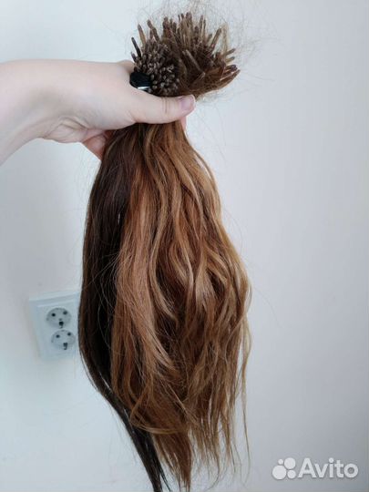 Волосы для наращивания бу 45 см