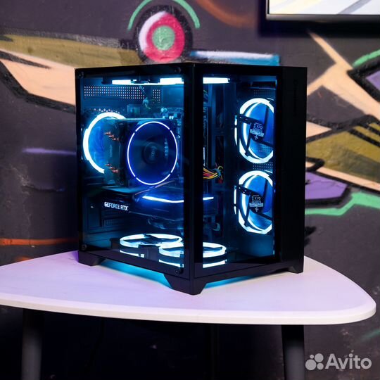 Игровой Компьютер Ryzen 5 2600 16Gb RTX 3050 8Gb