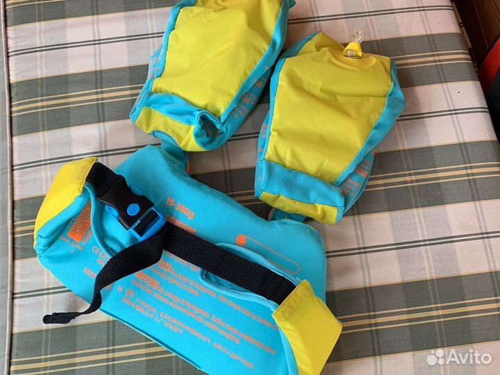 Жилет Нарукавники для плавания декатлон