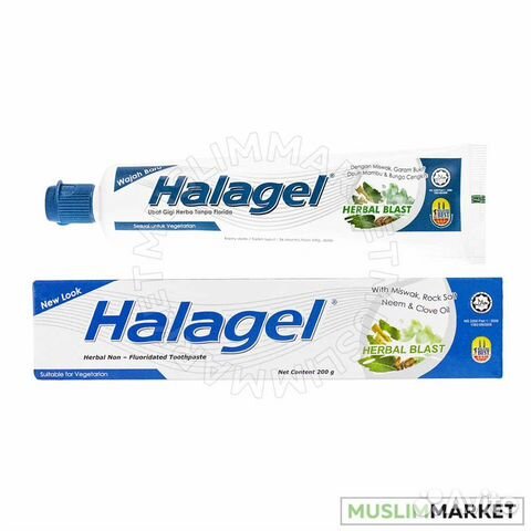 Зубная паста гелевая Halagel - Herbal Blast (травы