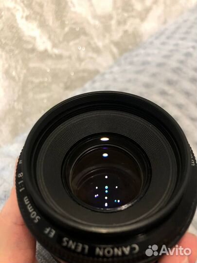 Объектив canon 50mm