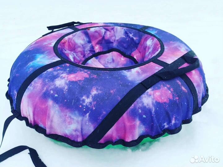 Тюбинг ватрушка 90см космос