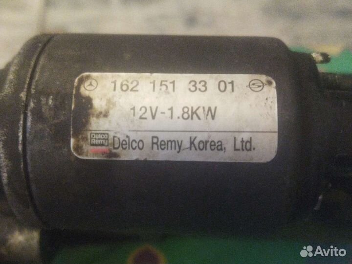 Стартер ssangyong rexton1