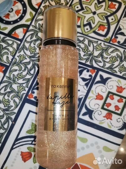 Новый Шикарный спрей шиммер для тела аромат ванили