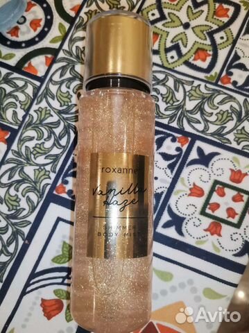 Новый Шикарный спрей шиммер для тела аромат ванили