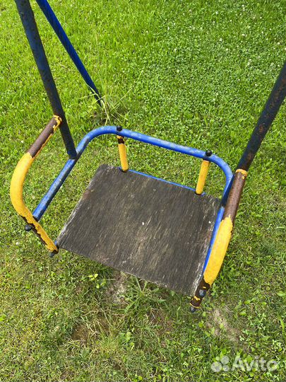 Детские качели уличные бу разборные металлические
