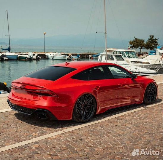 Кованые диски R23 GT Performance на Audi RS6, RS7