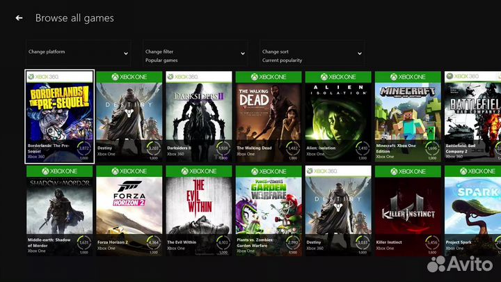 Xbox One S 500 игр