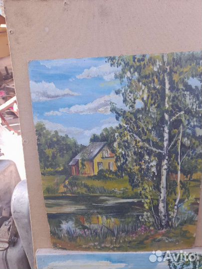 Картина маслом на холсте