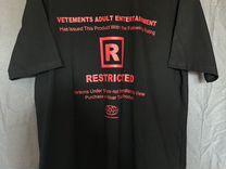 Vetements restricted футболка
