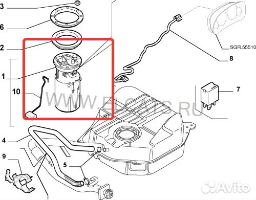 Схема топливной системы фиат дукато 244 елабуга