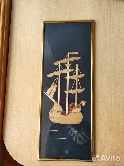 Настенное панно соломка