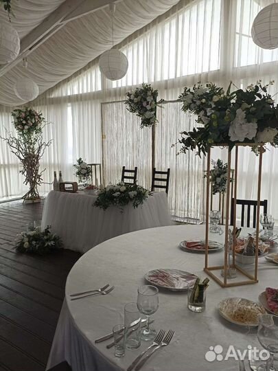 Свадьбы, банкета, фотозона, план рассадки