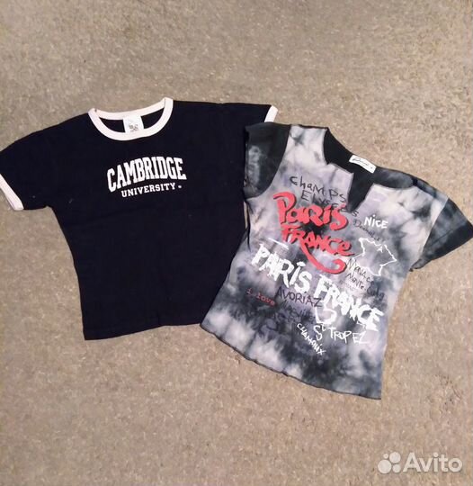 Футболки импортные Лондон, Париж XS-S