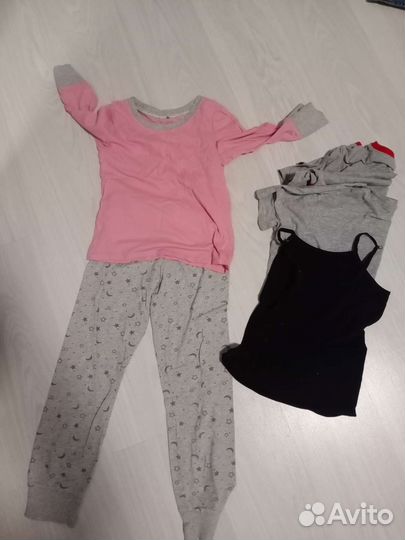 Вещи пакетом на девочку 140-146