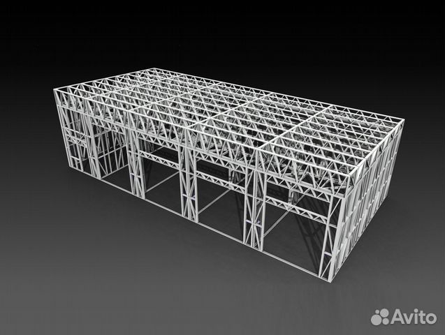 Лстк каркас сто на 4 поста (от производителя)