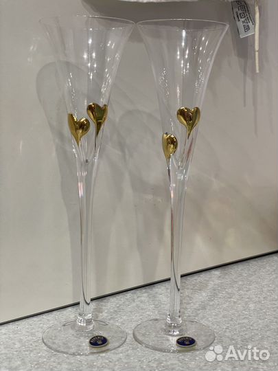 Бокал свадебные Bohemia