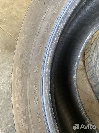 Шины в сборе, колеса R17 новые