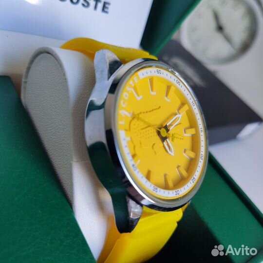 Часы наручные Lacoste sports (yellow)